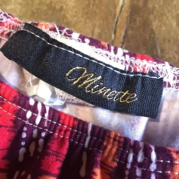 Minette off the shoulder retro one-piece blouse size M. - Picture 6 of 10